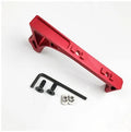 Metal hand stop firearm accessory for KEY-MOD and M-LOK rail systems