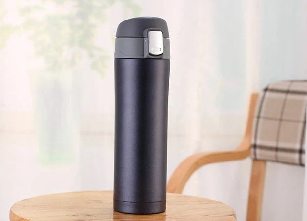 Stainless steel outdoor drinking cup with temperature resistance from -20°C to 100°C