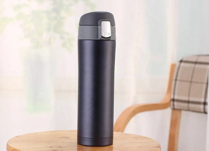 Stainless steel outdoor drinking cup with temperature resistance from -20°C to 100°C