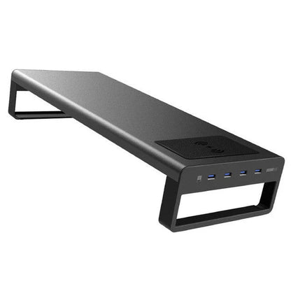Kiwi-designed USB 3.0 Keyboard Charging Station with aluminium alloy construction, storage compartment, and multiple charging ports