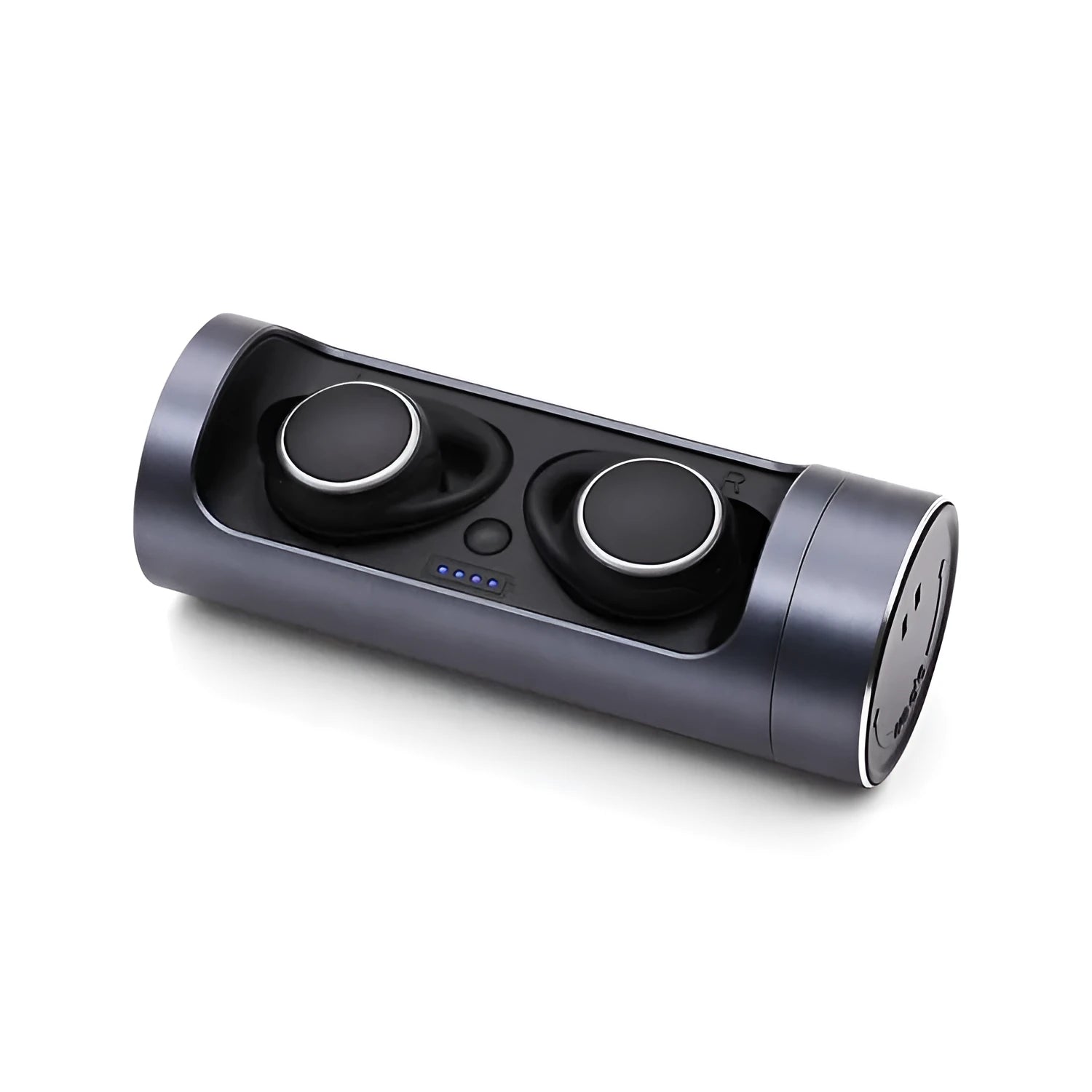 Bluetooth 5.0 wireless headset in dark grey, red and silver colour options