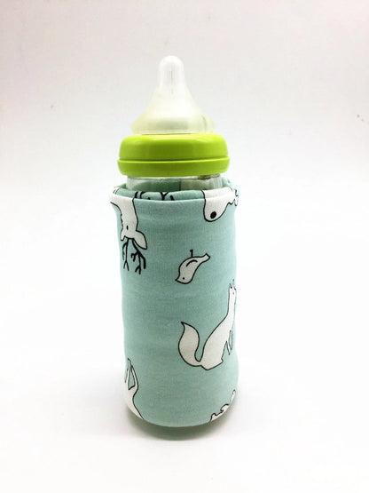 USB Milk Water Warmer Insulated Bag for Baby Bottles with USB charging cable