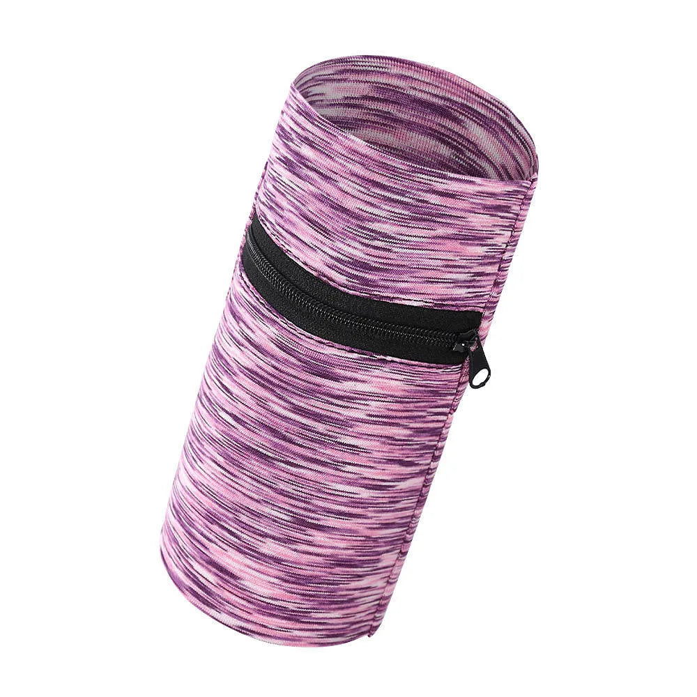 Sports armband phone holder in multiple colours including black, blue, grey, orange, green and striped patterns