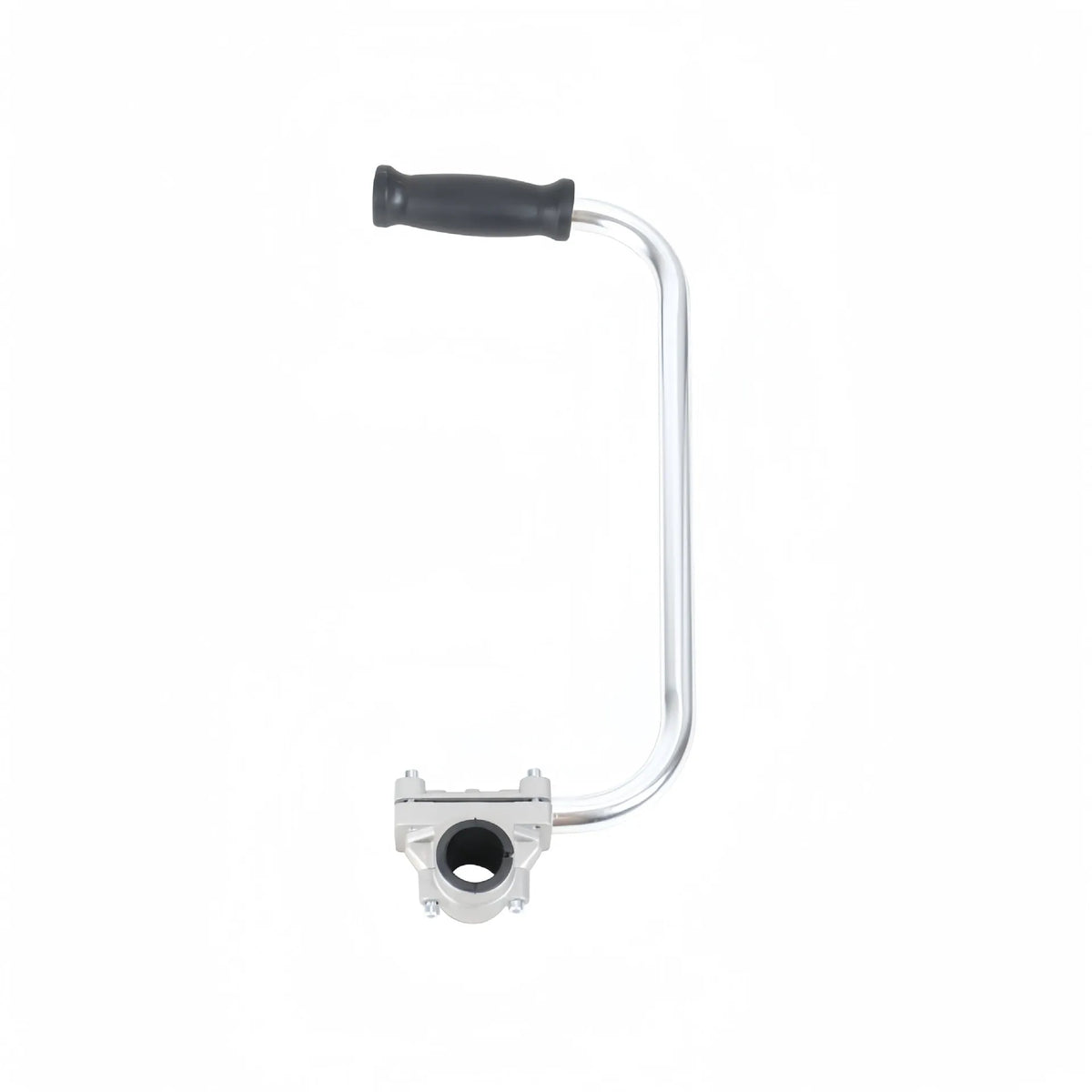 Adjustable aluminium auxiliary handle for brush cutter and lawn mower garden tool pruning accessory