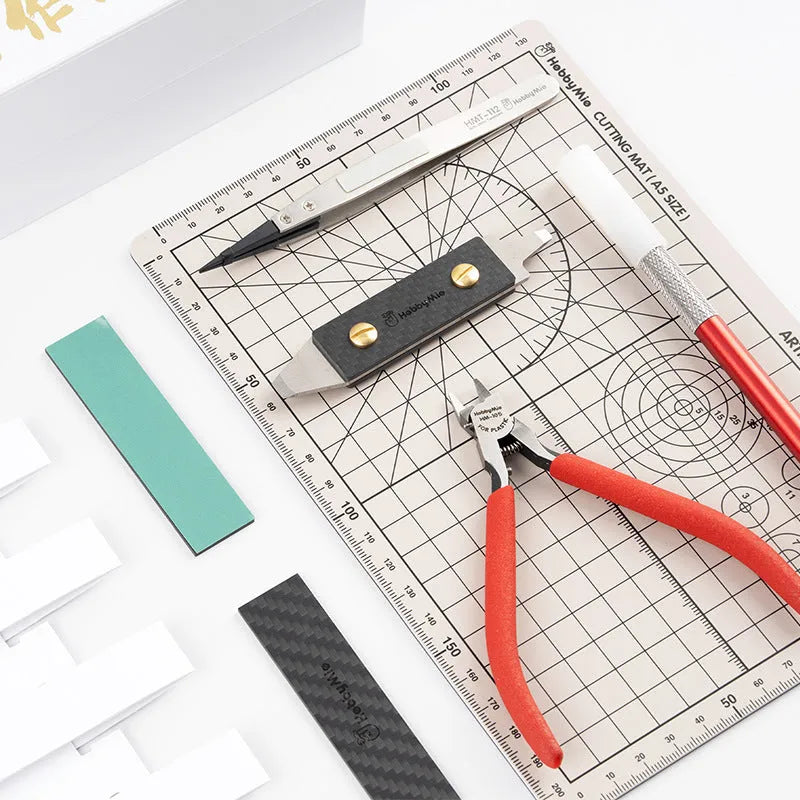 Meow Maker Model Tool Featured Set, a metal craft tool kit for scale modelling.