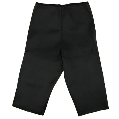 High Waist Thermal Slimming Pants in black, made from 100% polyester for workout and daily wear