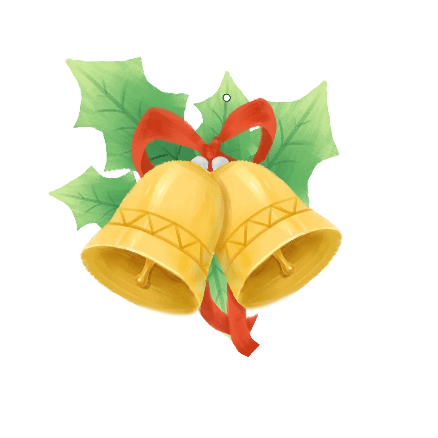 A charming acrylic car-shaped ornament with vibrant colors and a reflective finish, perfect for Christmas decor.