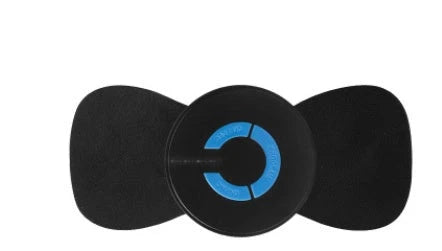 HQ-185 Mini Electric Shoulder and Neck Massager in black with massage patch