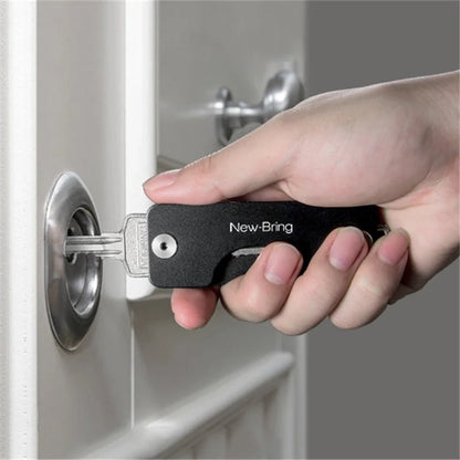 Metal Multifunctional Keychain Organizer in various colours