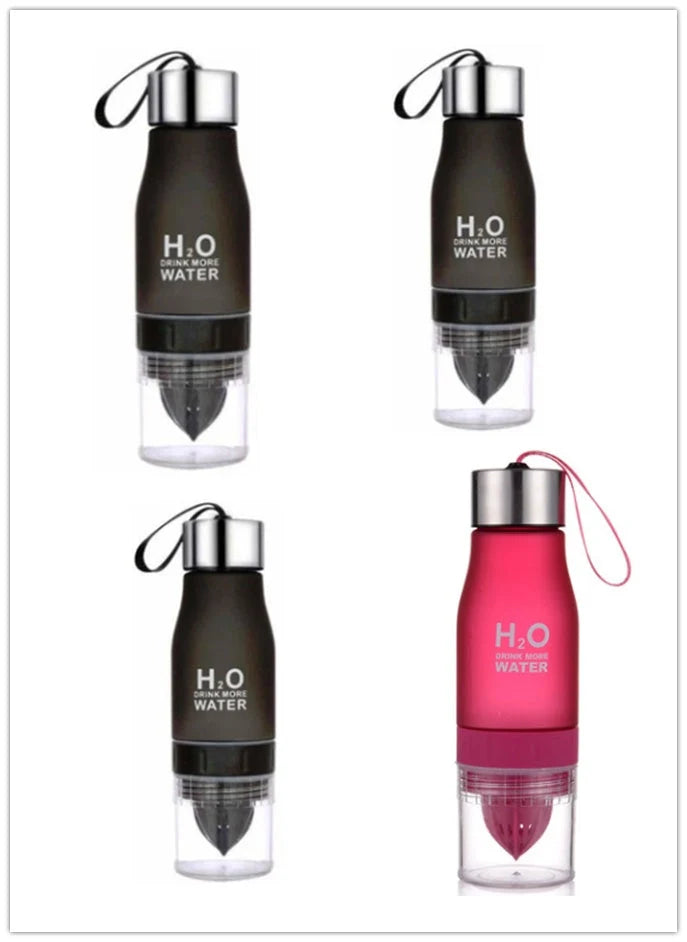 Frosted Plastic Lemon Cup in various colours, BPA-free, 650ml capacity