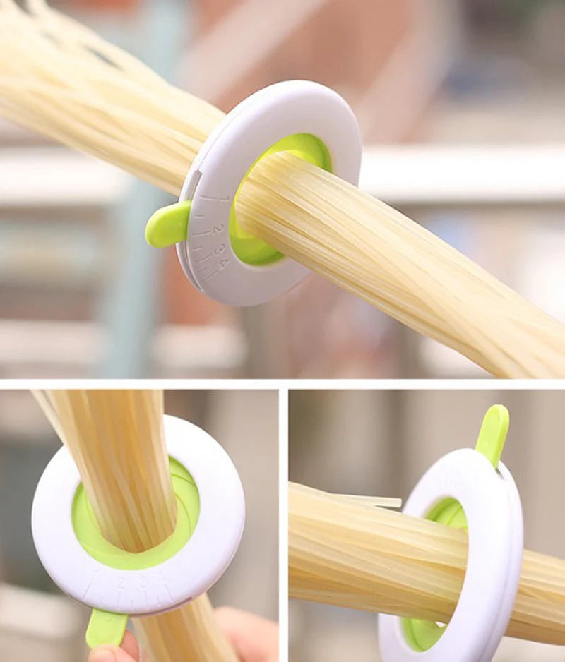 Adjustable noodle thickness measurer for custom pasta making