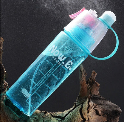 Portable Outdoor Sports Mist Spray Cup in various colours with leakproof design
