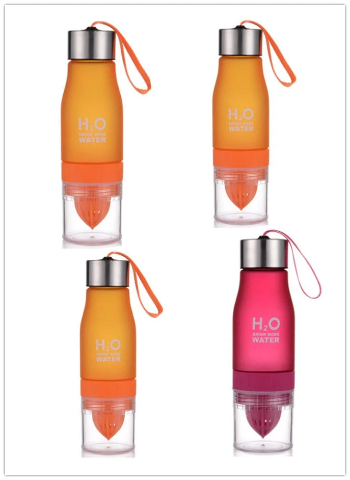 Frosted Plastic Lemon Cup in various colours, BPA-free, 650ml capacity