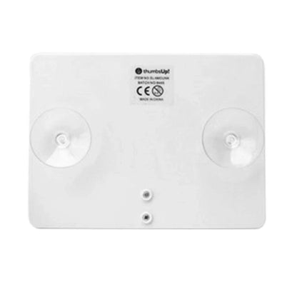 Shatterproof indoor mini basketball hoop with orange backboard and net