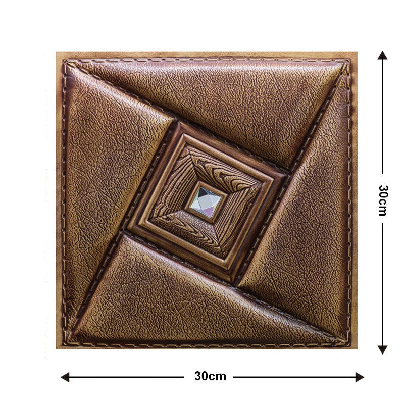 Waterproof brick wallpaper sticker for kitchen and bathroom decor