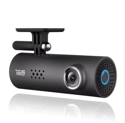 1080P Wireless Car Dash Cam with Smart Voice Control, Featuring 1080P HD Video, Wide-Angle Lens, and G-Sensor for Driving Safety