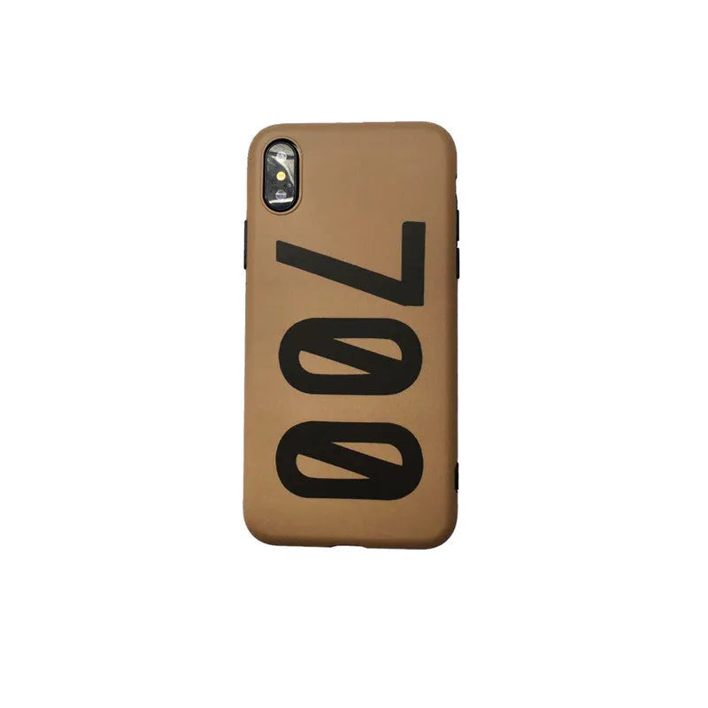 Number 350 brown phone case for iPhone 11 11ProMax 6plus 6s 7 8 7p 8plus x xs xr xsmax 11pro