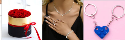 Luxurious box of preserved eternal roses, a perfect long-lasting gift for any occasion.