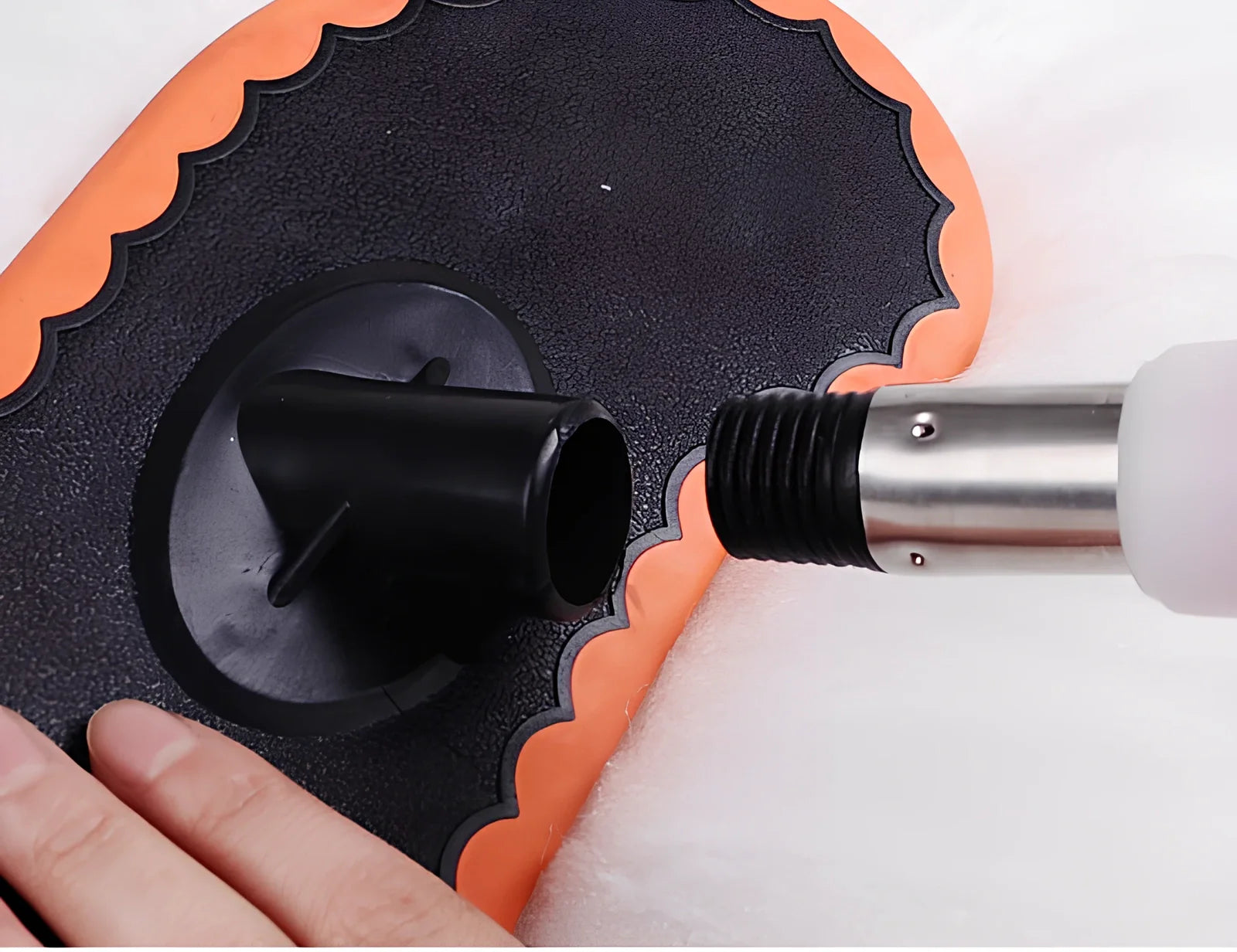 Extendable car wash brush with milk silk bristles and aluminum pole for vehicle cleaning