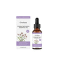 60ml bottle of hair removal treatment softening oil with aconite, mint and lemon extracts