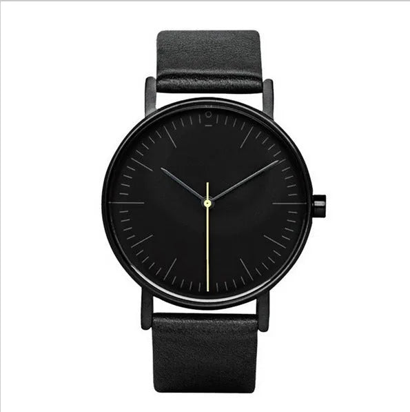 Quartz watch with 40mm dial, 20mm strap, and 9mm case in European American style