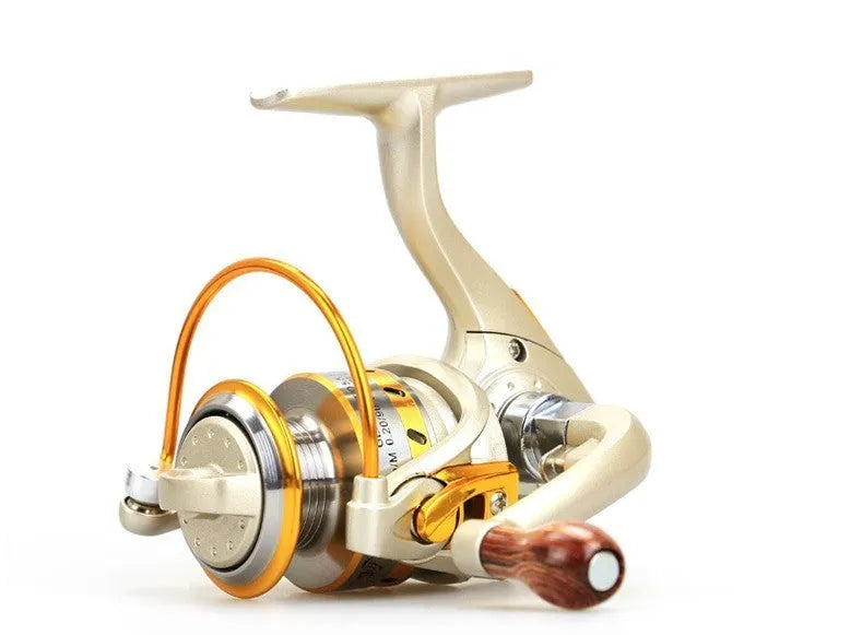 Mini fishing reel 160g 10 ball bearings 5.2:1 gear ratio palm size for rock rods and rafts