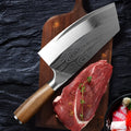320mm long stainless steel kitchen knife with a 40cr13 steel blade