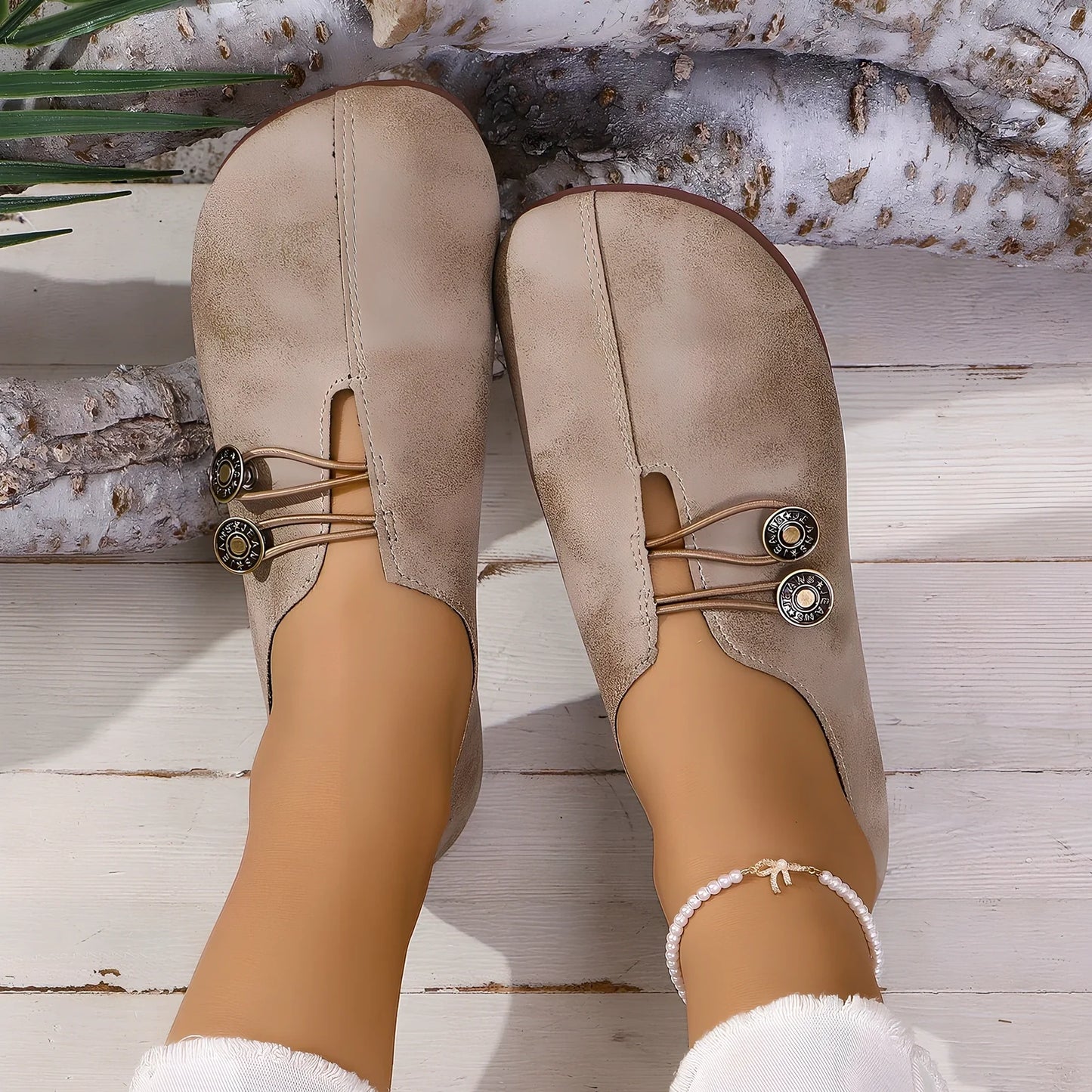 Women's black square toe slip-on sandals with flat heel, PU upper, rubber sole, size 38 shown