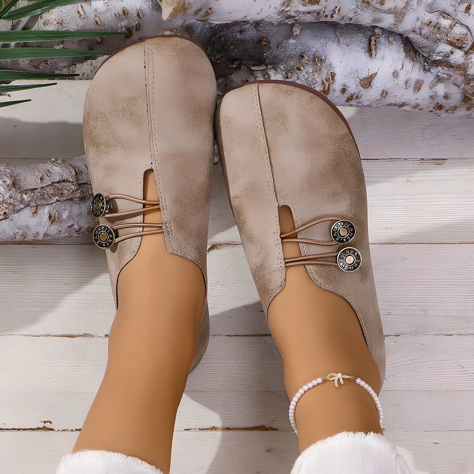 Women's black square toe slip-on sandals with flat heel, PU upper, rubber sole, size 38 shown