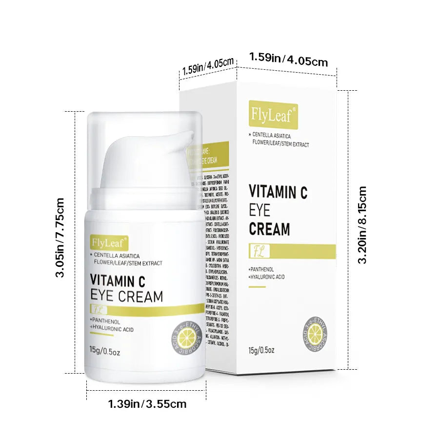 VC eye essence oil anti-wrinkle eye cream in a 15g jar for dark circles and fine lines
