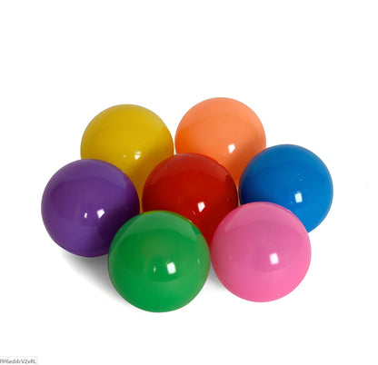 145x145cm baby crawling mat with colourful 5.5cm PE balls and toddler fence enclosure