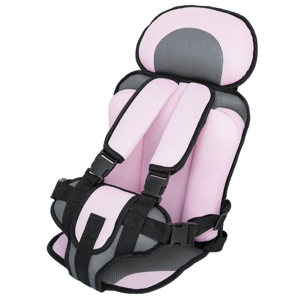Infant Safe Seat Portable Baby Safety Seat with adjustable headrest and five-point harness