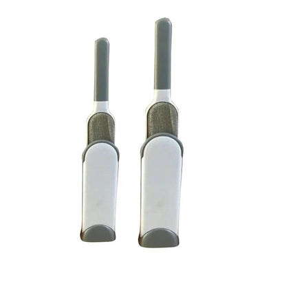 Reusable pet hair remover with self-cleaning base in multiple colours