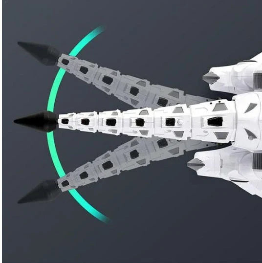 Walking dragon toy with fire breathing and water spray features in vibrant colours