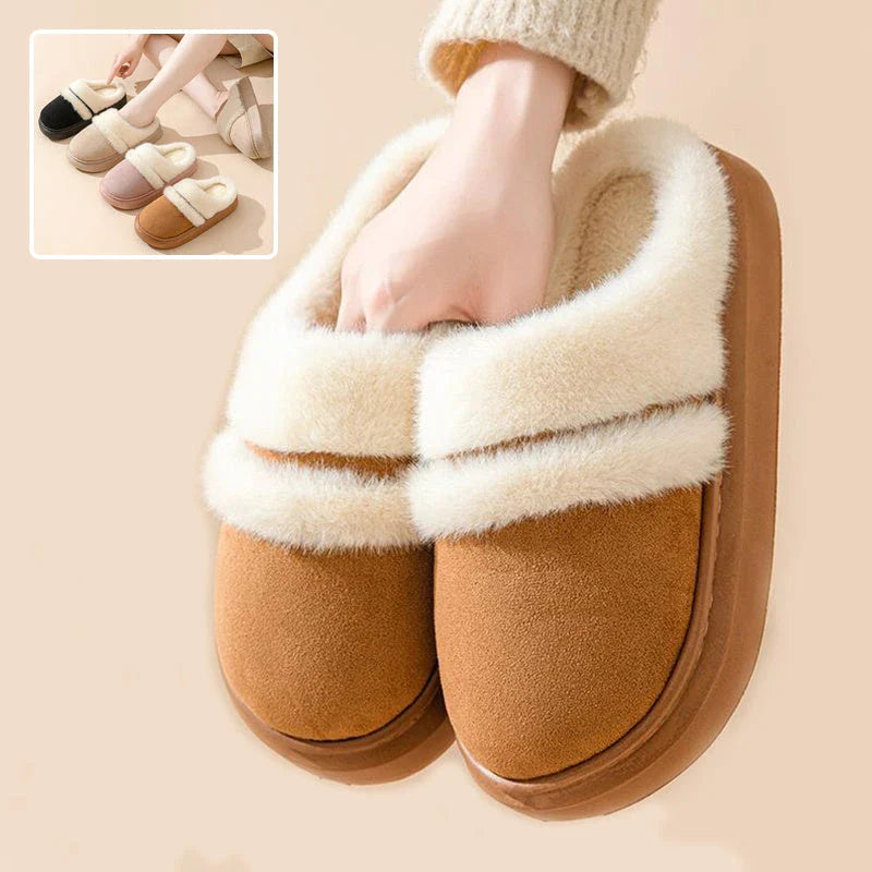 Cozy cotton house slippers for women in various colors, featuring a plush interior and non-slip soles for comfortable and stylish indoor wear