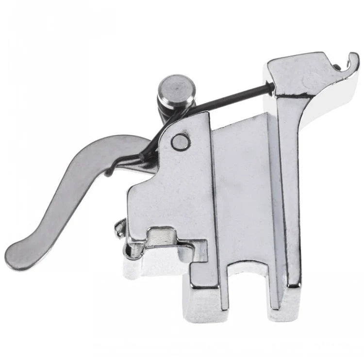 Universal presser foot holder for domestic sewing machines, made from durable zinc alloy