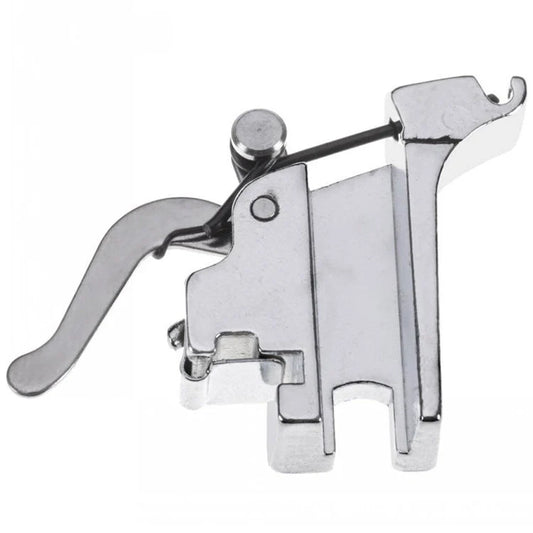 Universal presser foot holder for domestic sewing machines, made from durable zinc alloy