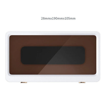 Waterproof wall-mounted phone case with anti-fog technology, fits phones up to 6.8 inches