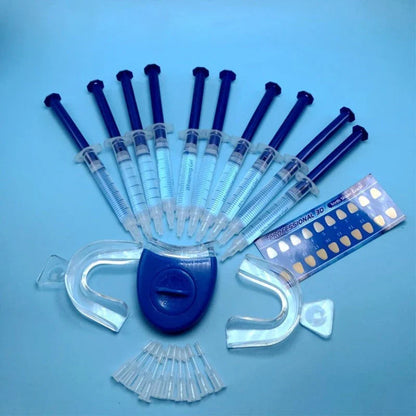 Bright Teeth Whitening Kit with cold light technology for at-home use