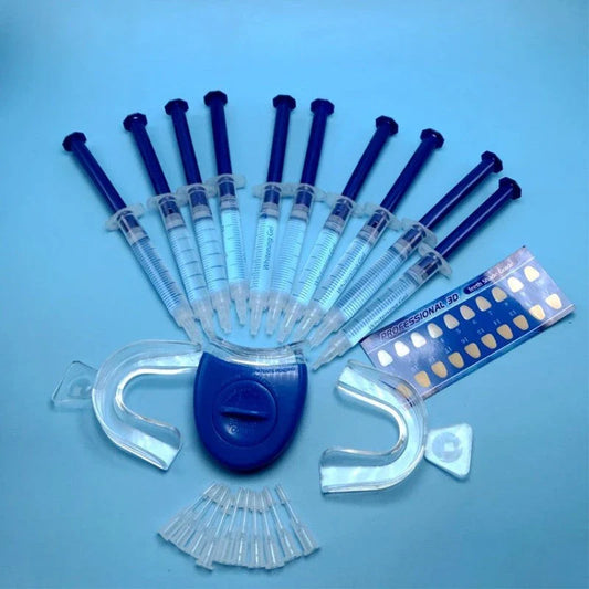 Bright Teeth Whitening Kit with cold light technology for at-home use
