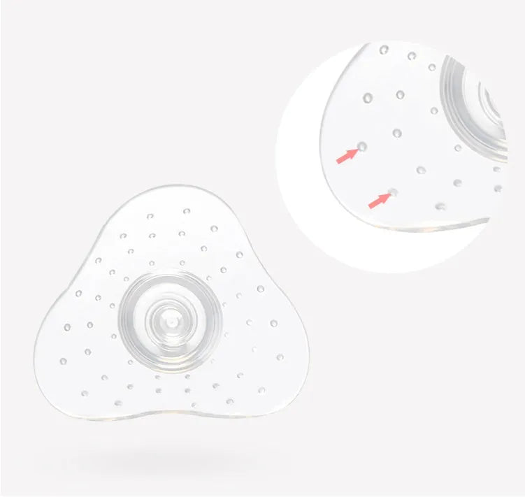 Nursing nipple protectors for flat, sunken, or cracked nipples and weaning support.