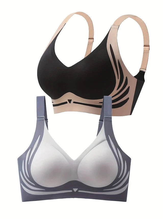 Shock-proof sports bra for running and workouts in various colors and sizes