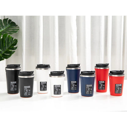 Durable stainless steel water bottle with 520ml capacity, perfect for hydration on the go