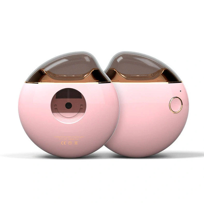 Baby automatic electric nail clippers with safety grinding technology that gently files infant nails to 0.2mm smoothness using 5V USB charging and 78×80×33mm compact design