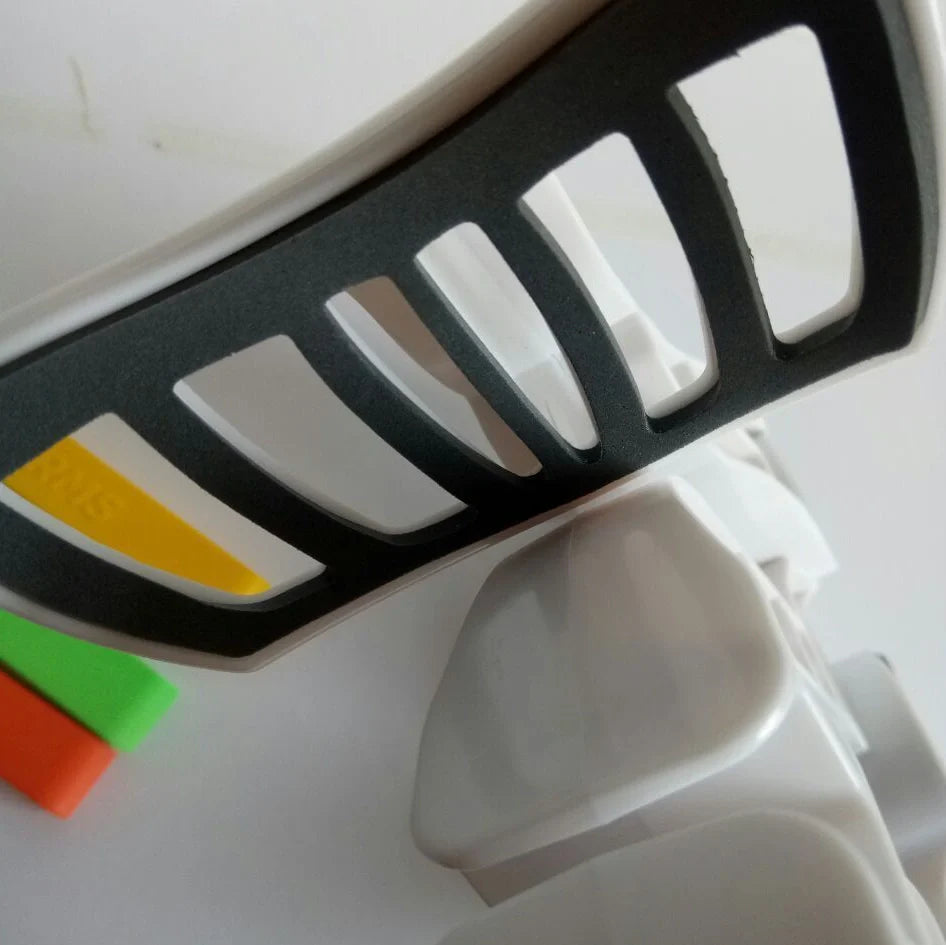 White arms and upper body workout equipment with 560g weight for home fitness training