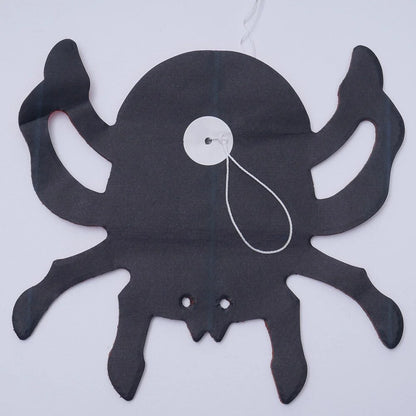 Halloween Flag Props Paper Pull Flower in yellow and black, 3 metres long