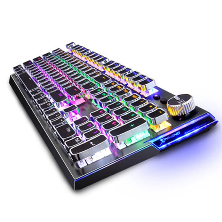 Mechanical Gaming Keyboard with LED Backlit and Anti-Ghosting Keys