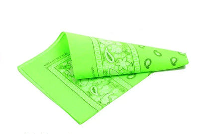 Cashew Flower Paisley Hip Hop Square Scarf in various colours