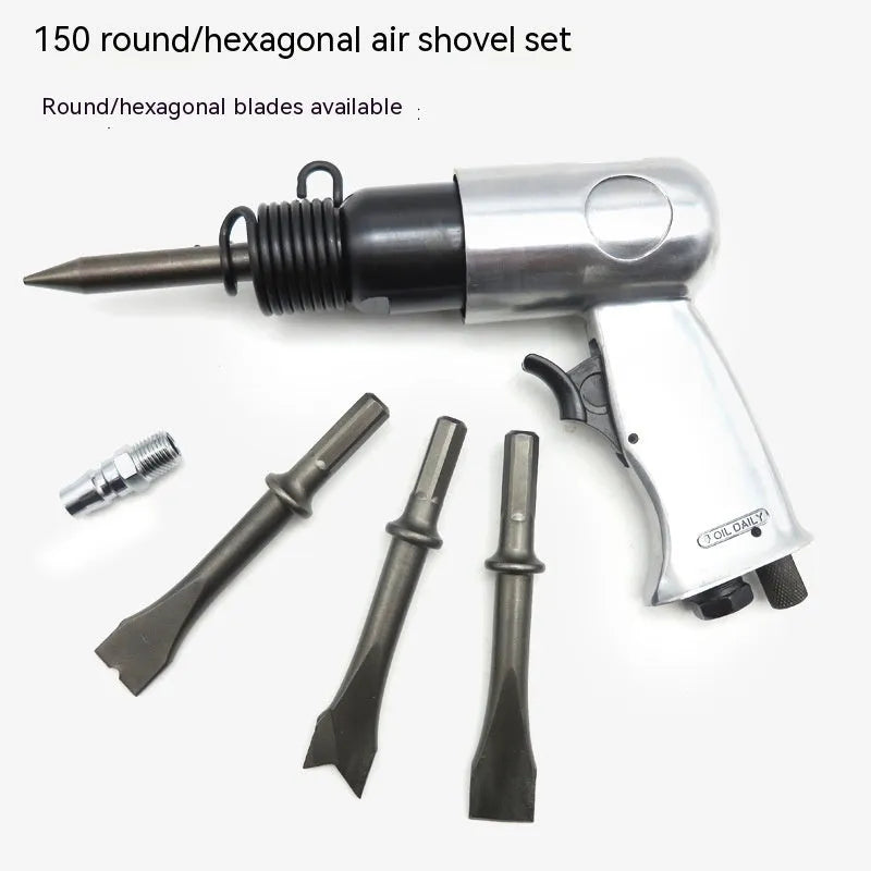 150mm pneumatic air hammer tool with hexagonal or round handle for demolition and repair work