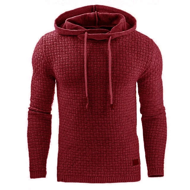 Men's hoodie sweater in various colours and sizes, made from 65% cotton and 35% polyester blend